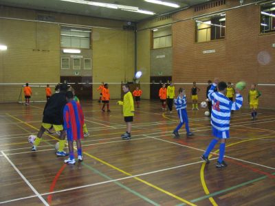 Football at Shell Centre