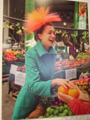 A Bailey Tomlin hat in Borough  Market