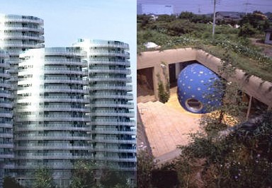 L-R: The Berkeley Homes towers and The Hill