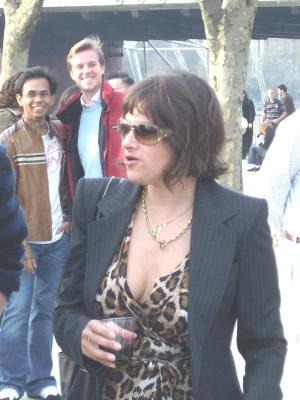 Tracey Emin on the South Bank