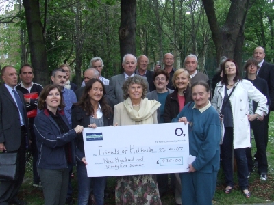 Members of the Friends of Hatfields Green