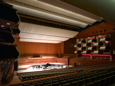 Inside the refurbished RFH (Richard Bryant/Arcaid.