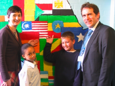 Caroline Pidgeon at Tower Bridge Primary School