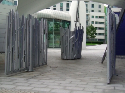 Tabard Square gates