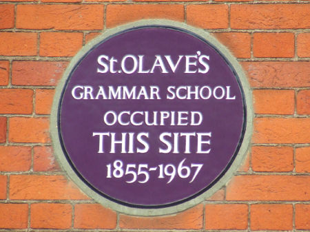 Former St Olave's Grammar School