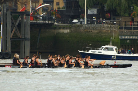 The Sisterhood dragonboat