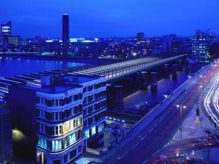 The new station at Blackfriars