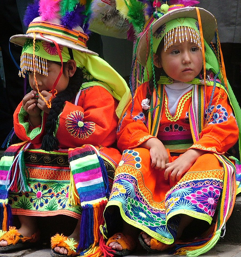 Religious festival in Cuzco, Peru