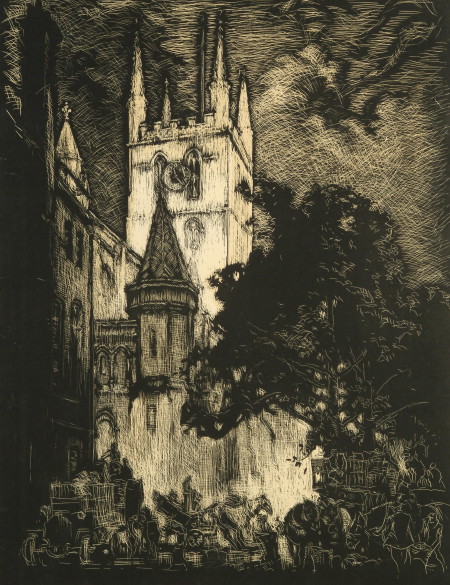 Southwark Cathedral by Sir Frank Brangwyn