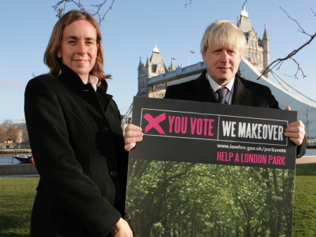 Boris Johnson and Isabel Dedring