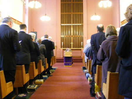 Marjorie Porter's funeral
