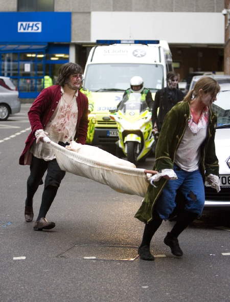 London Dungeon stages grisly publicity stunt in Borough streets