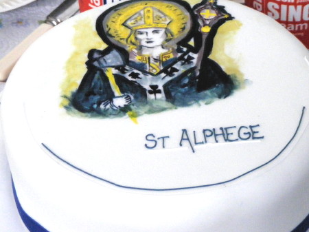 St Alphege cake