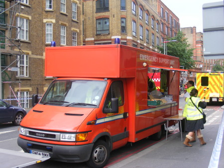 Second annual great flood of Tooley Street: burst water main causes havoc