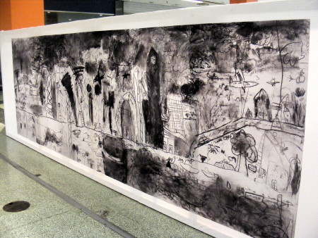 Local children’s depiction of Elephant & Castle goes on show