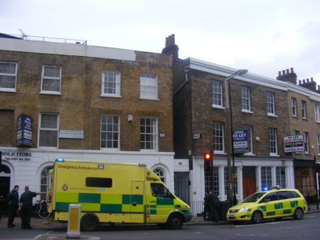 Child taken to hospital after decorative render falls from house