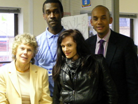 Kate Hoey visits Waterloo’s Terrence Higgins Trust centre