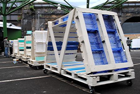 Nomadic Allotments arrive at Borough Market