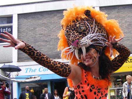 Waterloo Carnival brings urban jungle to Lower Marsh