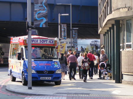 Southwark to ban ice cream vans from SE1 riverside