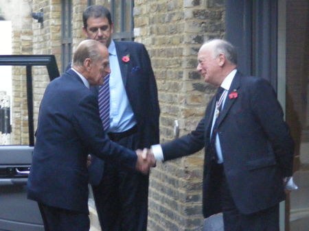 Duke of Edinburgh opens Globe’s new Sackler Studios