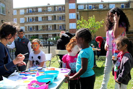 Party celebrates four years of Brookwood Triangle community garden