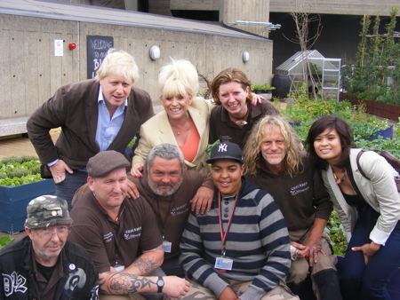 Boris Johnson and Barbara Windsor drop in on South Bank Big Lunch