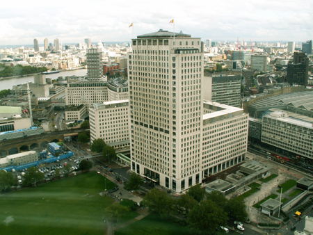 Shell Centre seen from the London eye