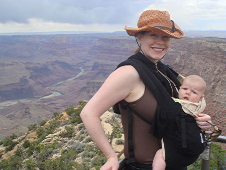 Jessie Allen at the Grand Canyon