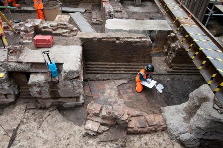 Remains of Roman bath house found on Borough High Street