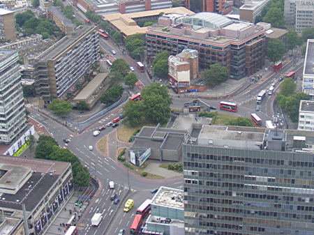 Elephant & Castle gyratory 