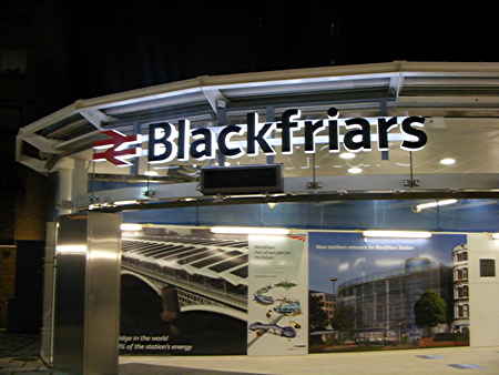 Blackfriars Station’s Bankside entrance now open