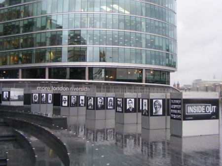 Peckham photographic portraits exhibited in Bermondsey Square