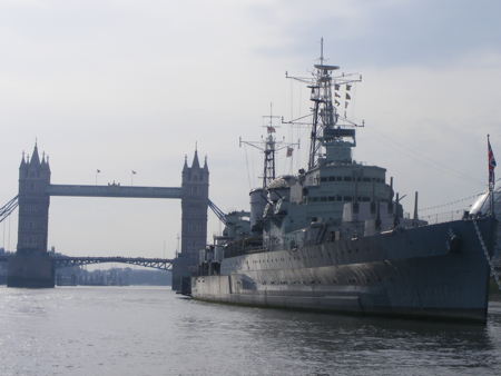 HMS Belfast reopens six months after gangway collapse