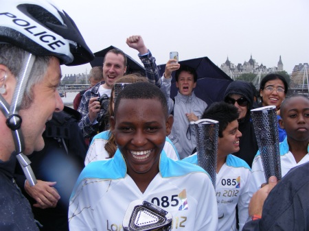 Paralympic Torch comes to Waterloo and Tooley Street