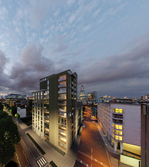 Linden Homes reveals plans for tall building in Blackfriars Road