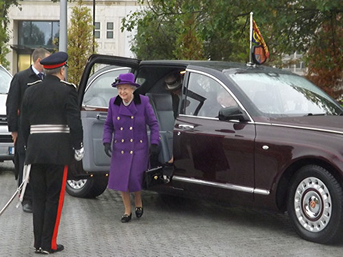 Queen visits Jubilee Gardens and BFI Southbank