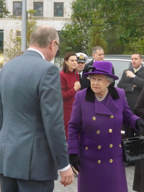 Queen visits Jubilee Gardens and BFI Southbank