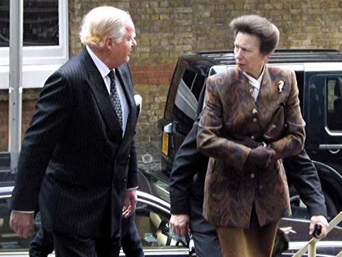 Princess Royal visits Union Jack Club in Waterloo