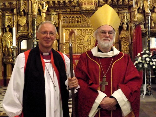 Rowan Williams makes last visit to Southwark Cathedral as Archbishop of Canterbury