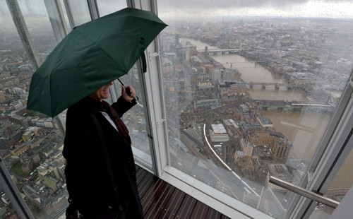 Boris Johnson opens The View from the Shard