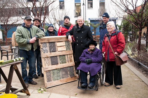 Select committee members visit Melior Street Gardens