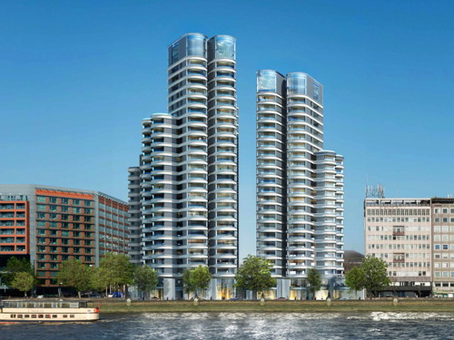 Foster & Partners Albert Embankment towers get green light