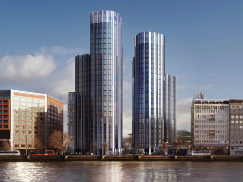 Foster & Partners Albert Embankment towers get green light