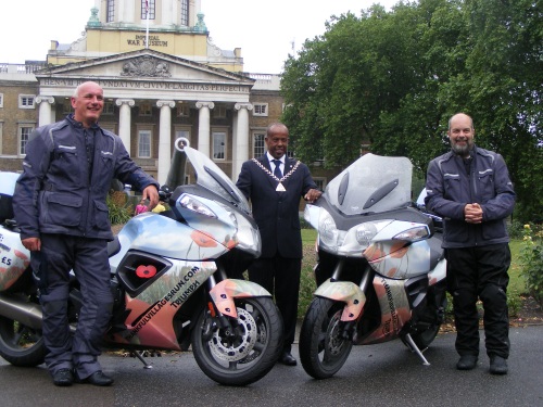 'Thankful Villages' bikers welcomed to Southwark