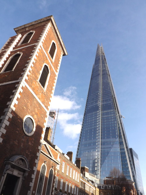 The Shard from St Thomas Street