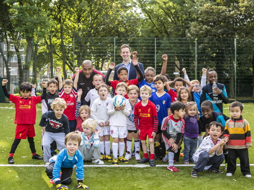 Sports minister visits London Nautical School & Hatfields pitches