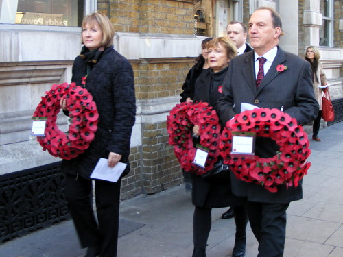 Remembrance Sunday in SE1: pictures and audio