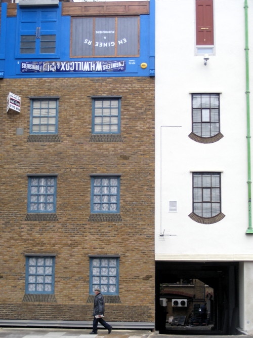 Upside-down house is sure to turn heads in Blackfriars Road