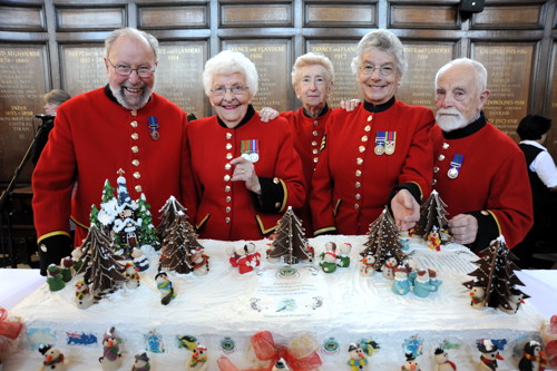 National Bakery School creates giant cake for Chelsea Pensioners